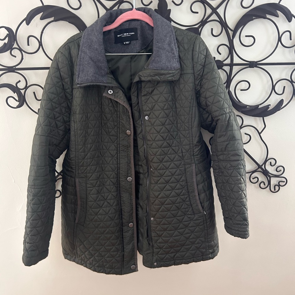 Marc New York Green Winter Coat